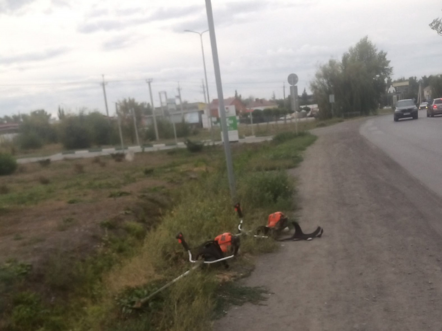 В микрорайоне Хотунок идет благоустройство территорий