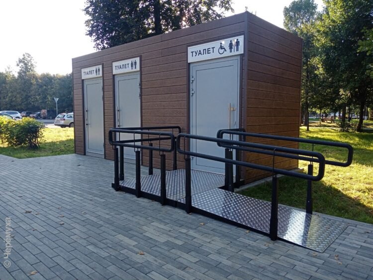 В парке электровозостроителей появится модульный туалет